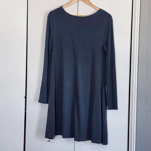 Free Fly Slate Blue Long Sleeve Dress - Picture 2 of 4